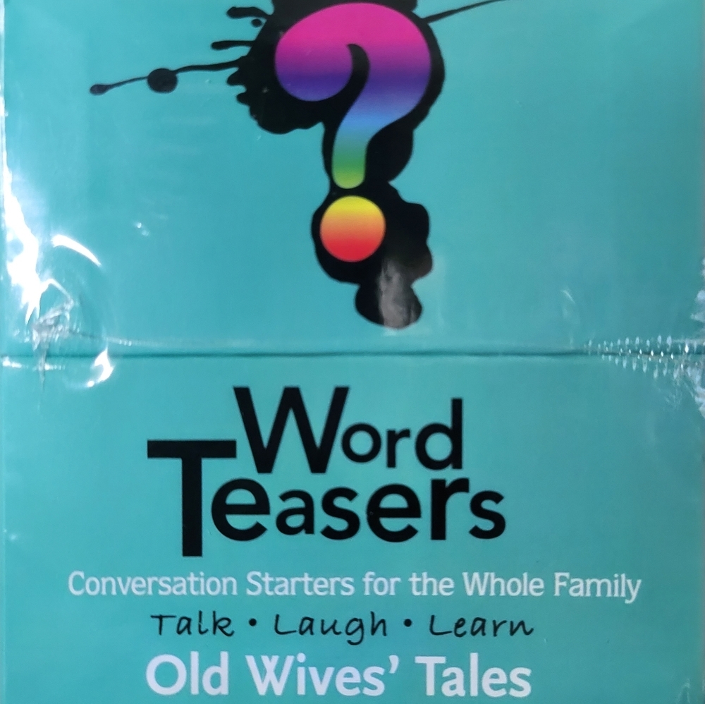Word Teasers Old Wives Tales edition, Sealed  NEW